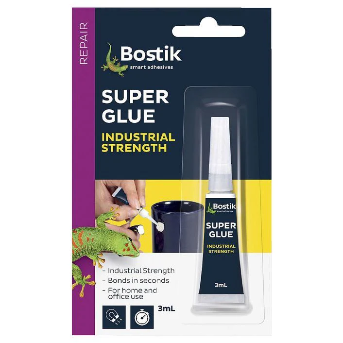 Bostik Super Glue Bonds in Seconds 3ml