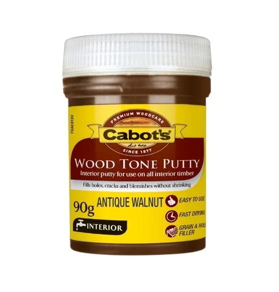 Cabot's Wood Tone Putty Hole Filler - Image 2