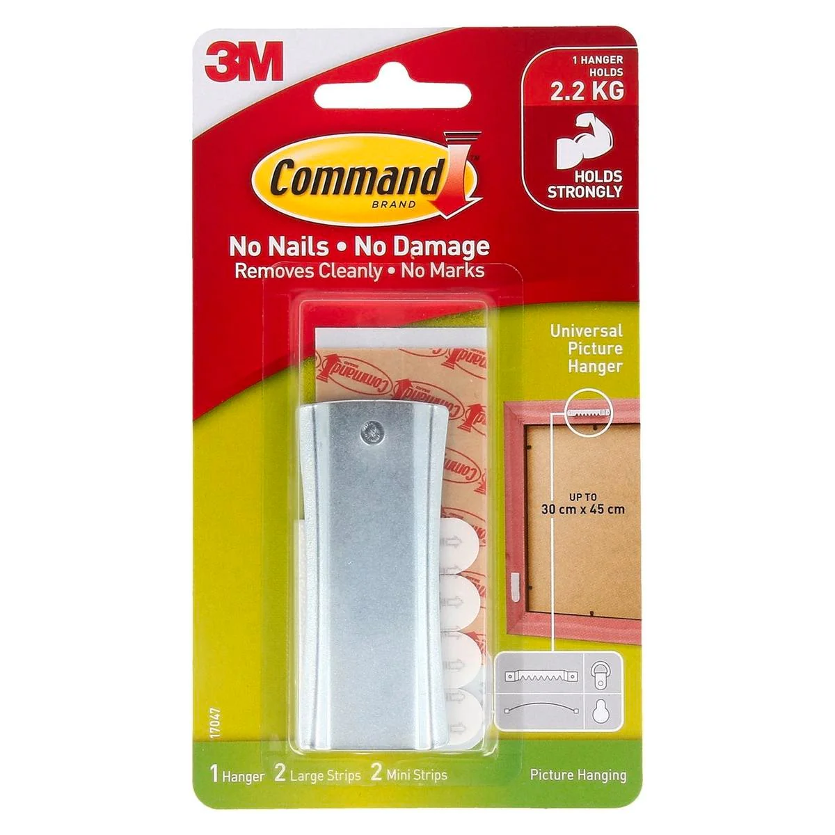 Command Large Metal Universal Picture Hanger 1 Pack
