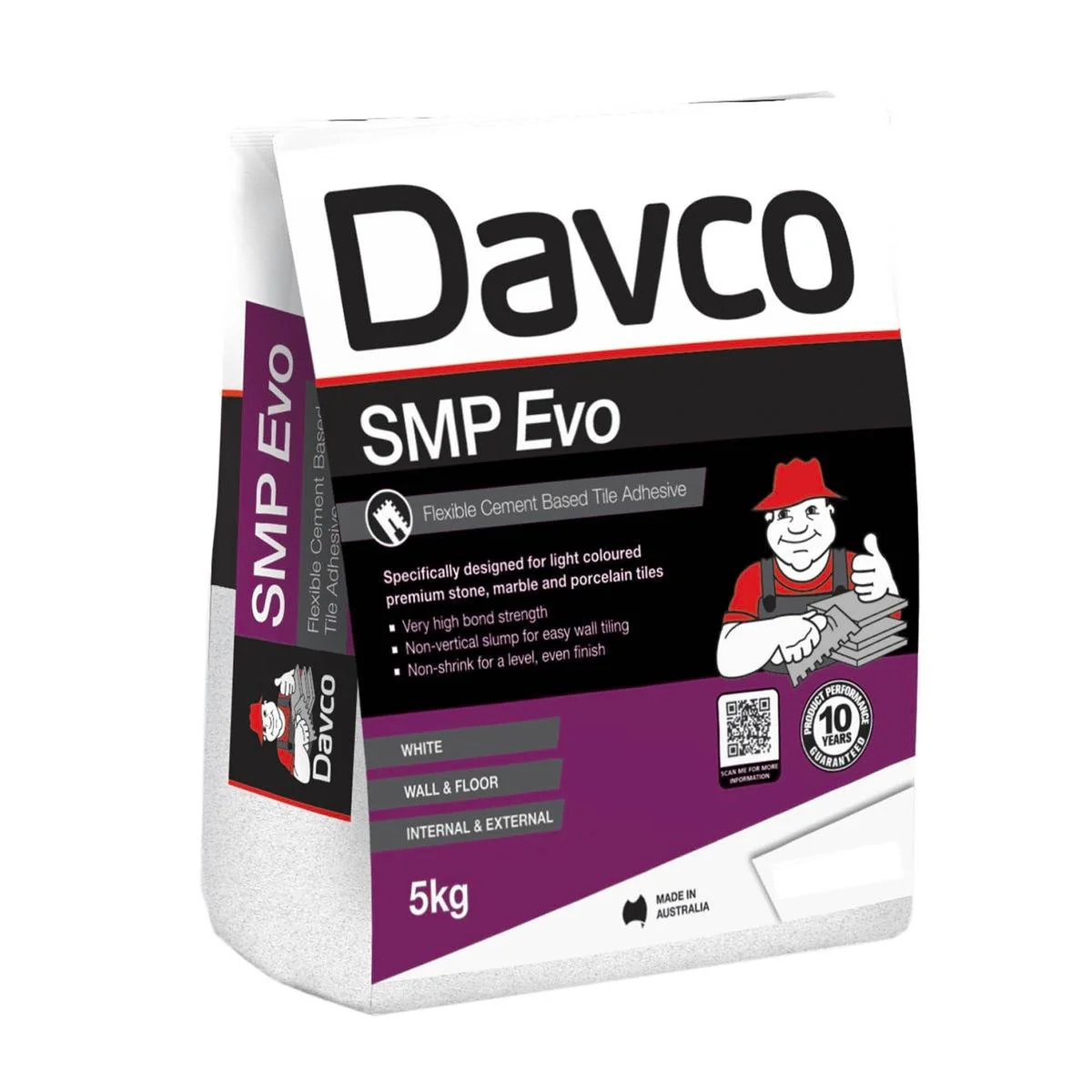 Davco SMP Evo Flexible Tile Adhesive 5 kg