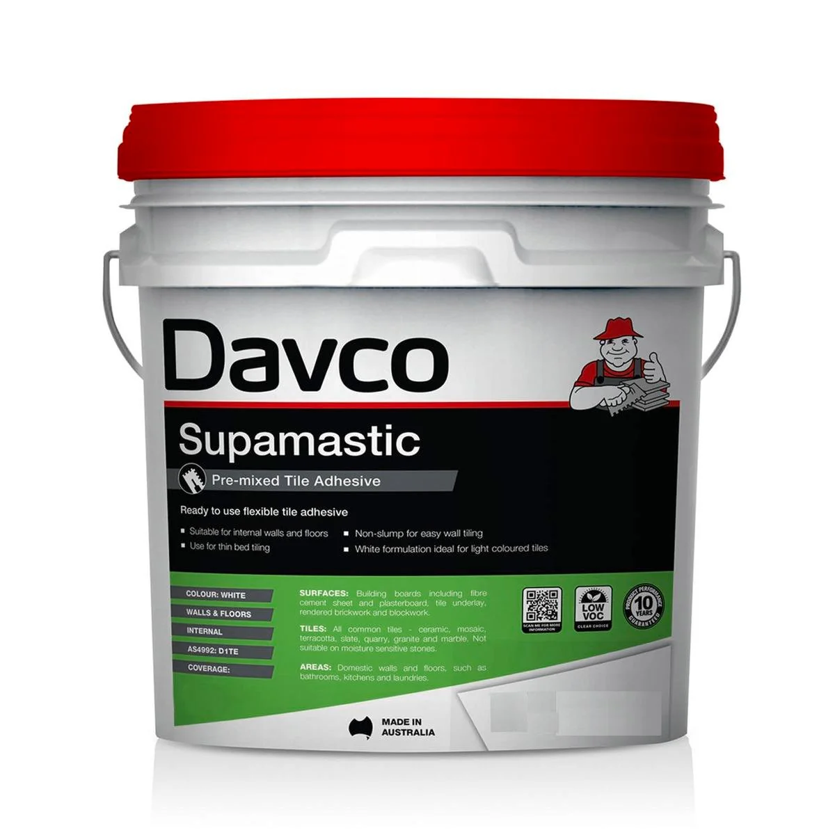 Davco Supamastic Tile Adhesive 4L