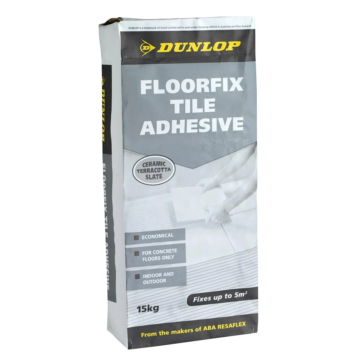 Dunlop Floorfix Professional Tile Adhesive 15 kg
