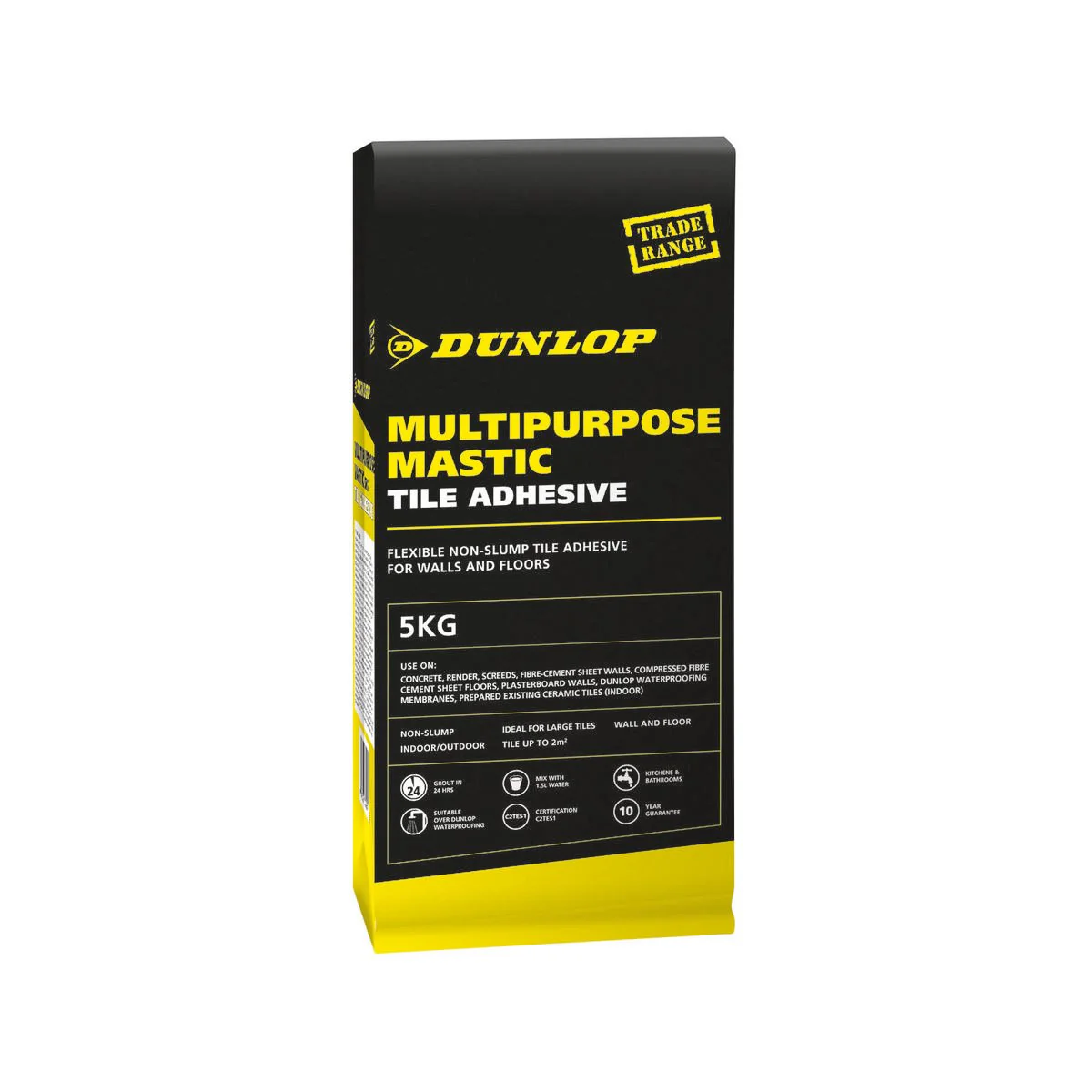 Dunlop Mastic Multipurpose Tile Adhesive 5kg