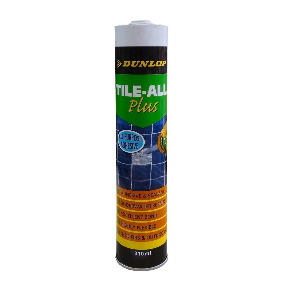 Dunlop Tile-All Plus Premixed Tile Adhesive 310ml