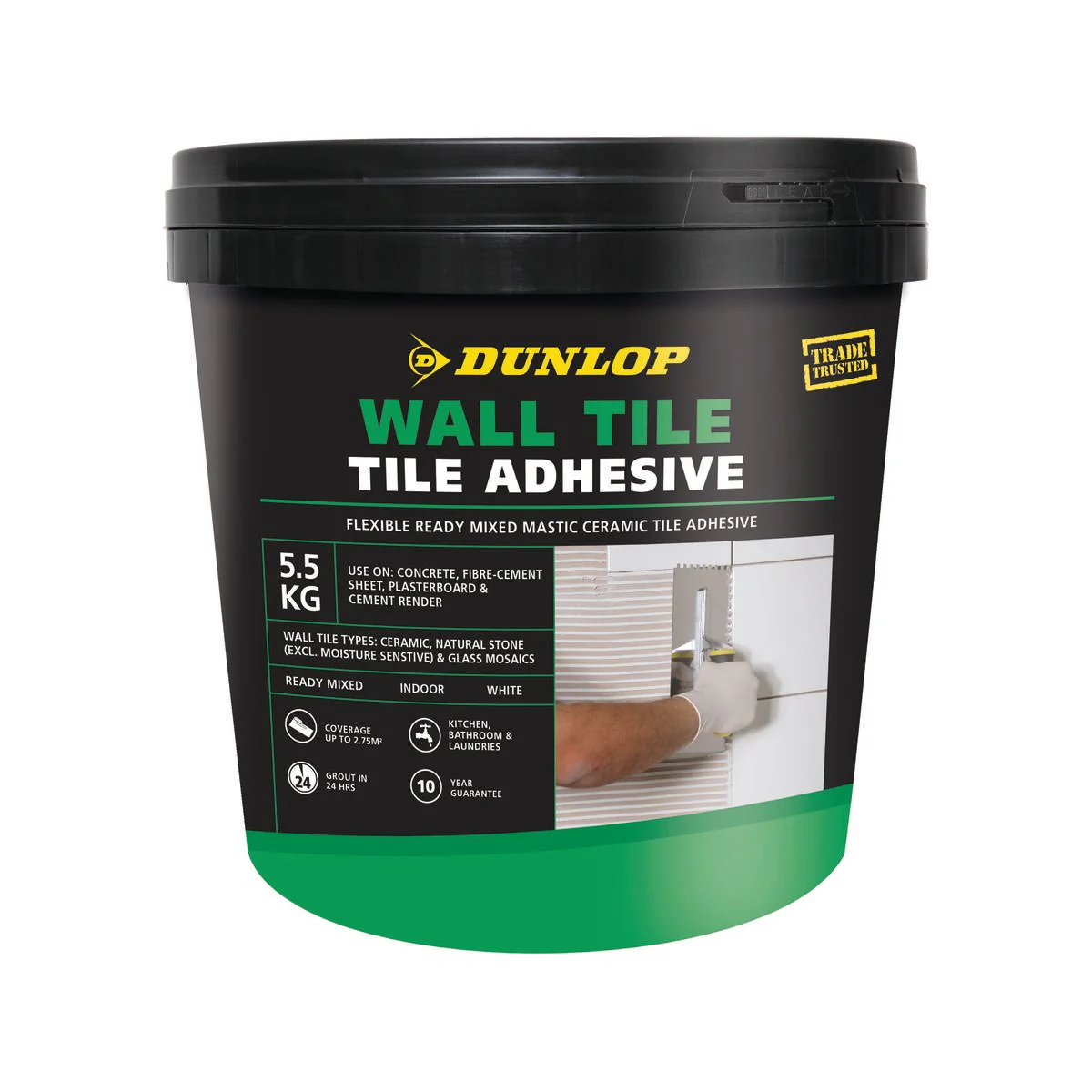 Dunlop Wall Tile Adhesive 5.5kg