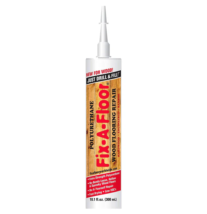 Fix-A-Floor Polyurethane For Loose, Squeaky Wood Flooring Repair