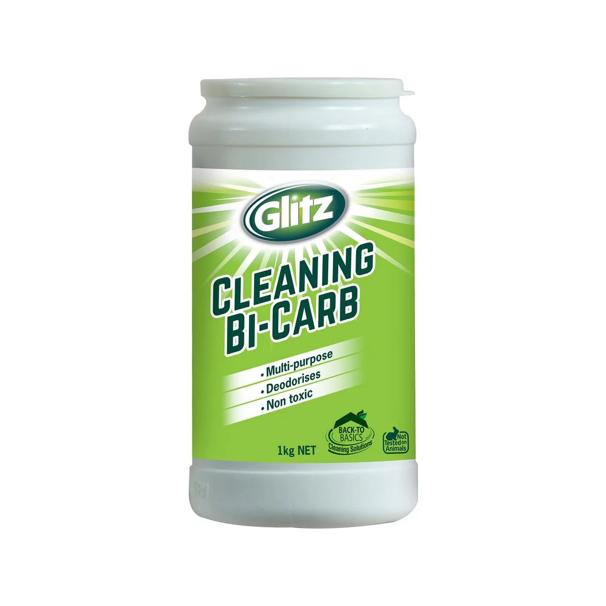 Glitz Bi-Carb Cleaner Natural Eco All Purpose Powder 1kg