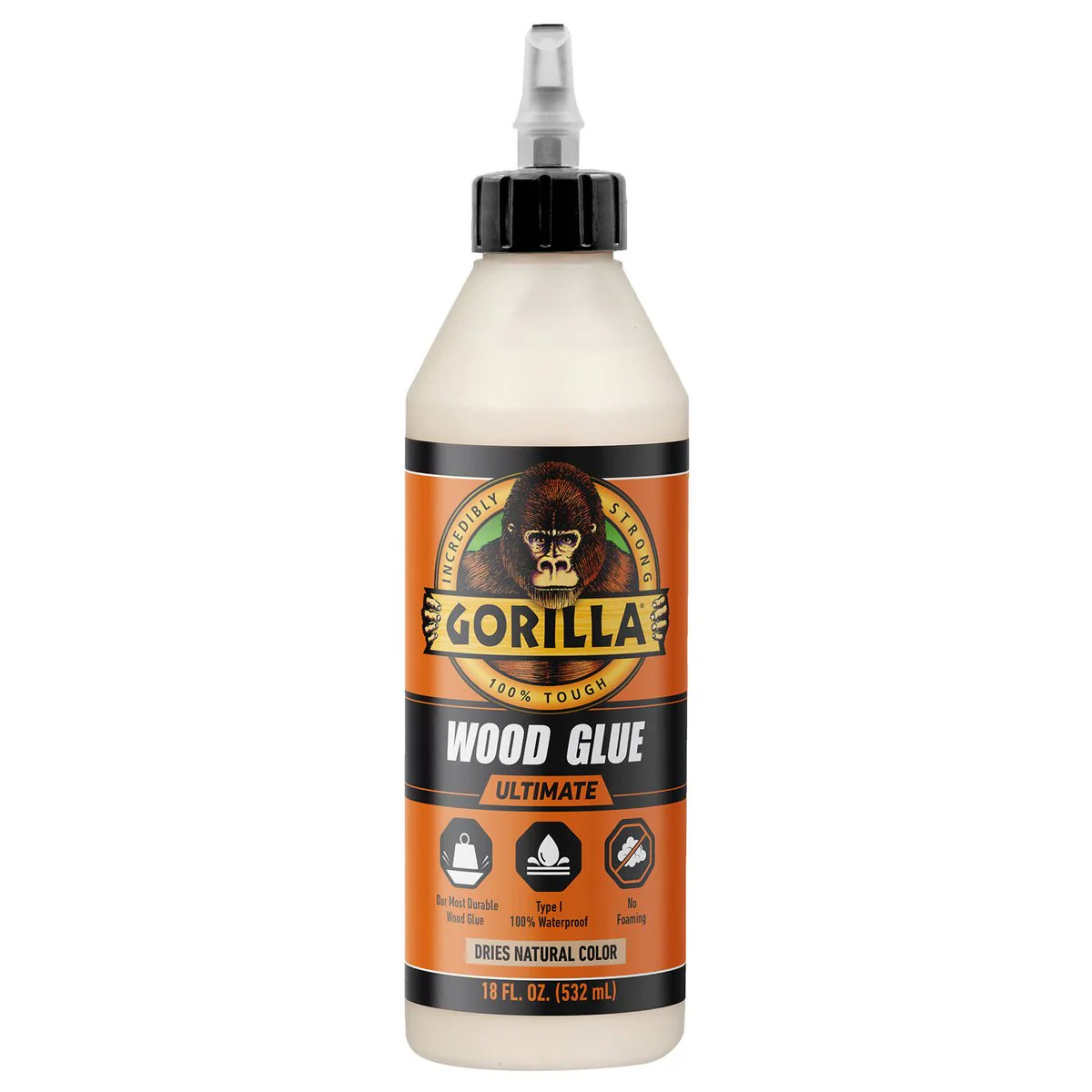 Gorilla Ultimate Strong Wood Glue 532 mL