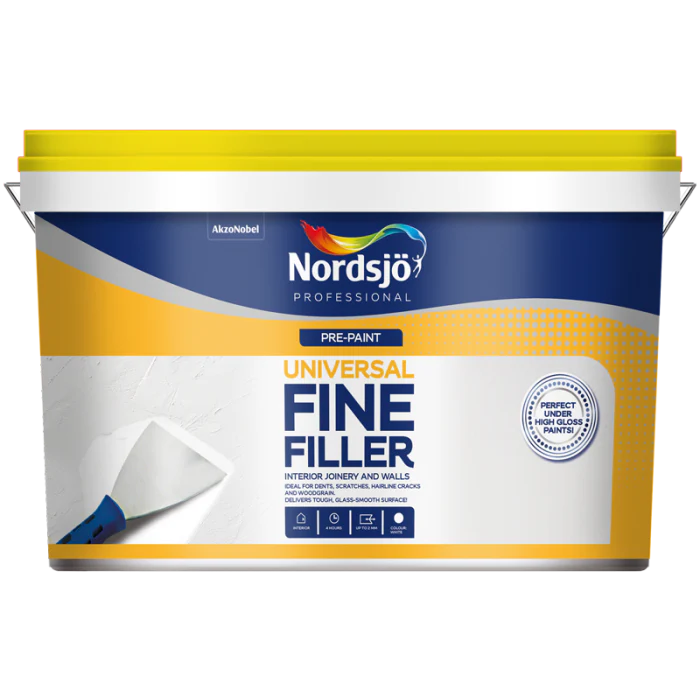 Nordsjo Professional Universal Fine Filler 2.5lt Bucket