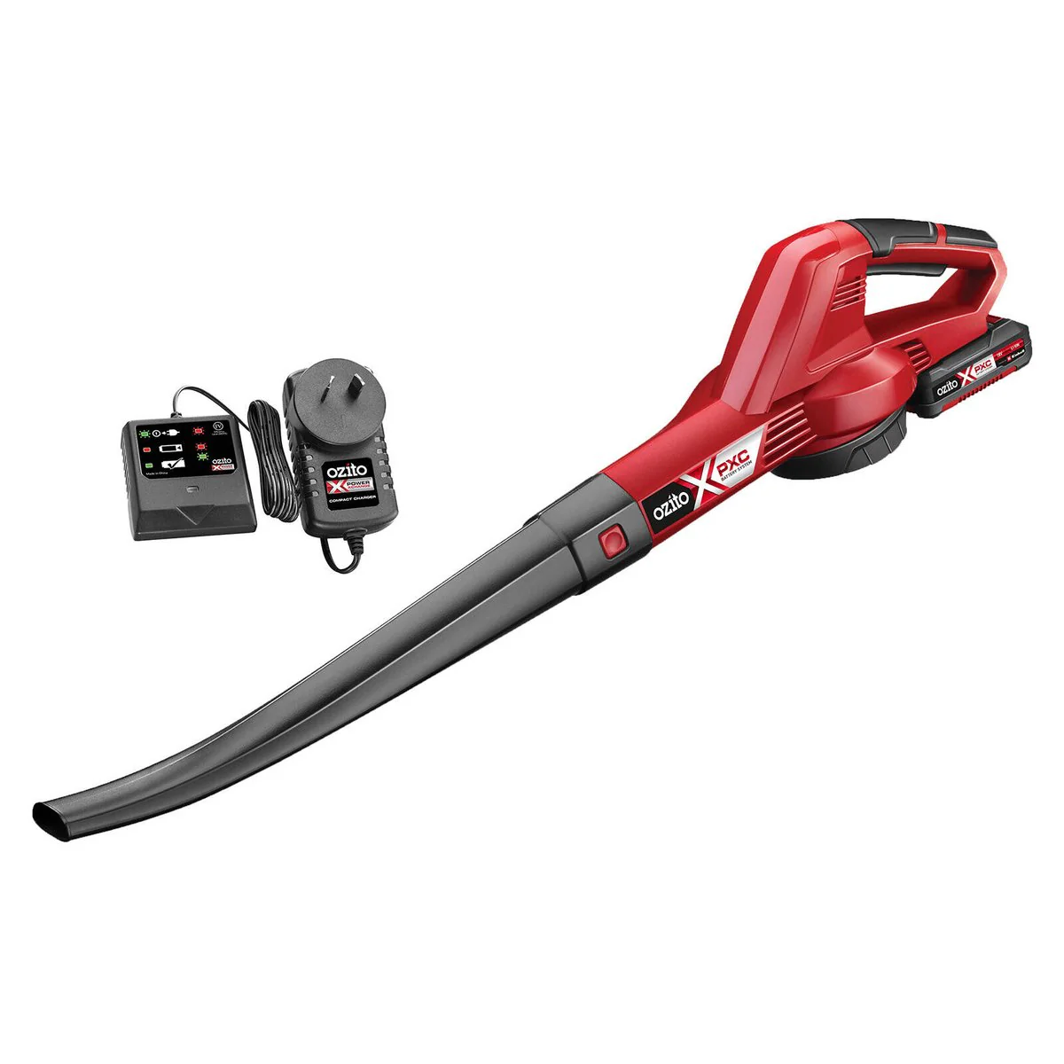 Ozito PXC 18V Cordless Blower 210km/h Kit 2.0Ah PXCBLK-218