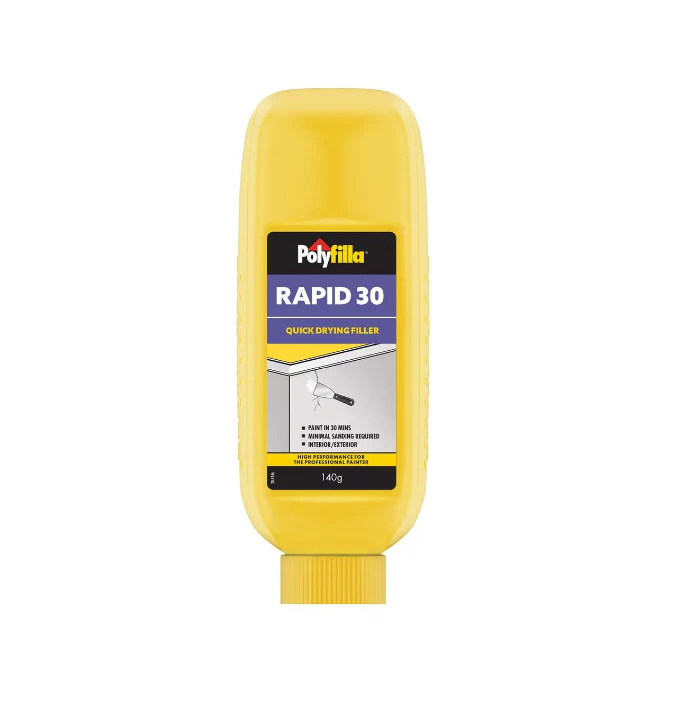 Polyfilla Rapid 30 140g: Your Go-To Quick-Set Filler for Interior and Exterior Surfaces