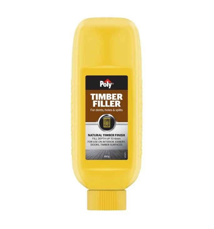 Polyfilla Timber Filler 6mm Interior Dries in 2 Hours 390g