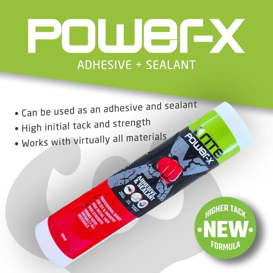 RiteTack Power-X Construction Adhesive Sealant 290ml [White]