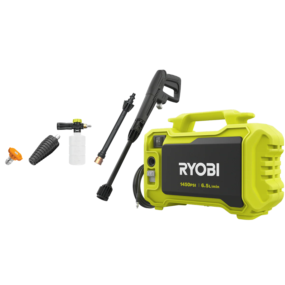 Ryobi 1450 PSI Compact High Pressure Washer