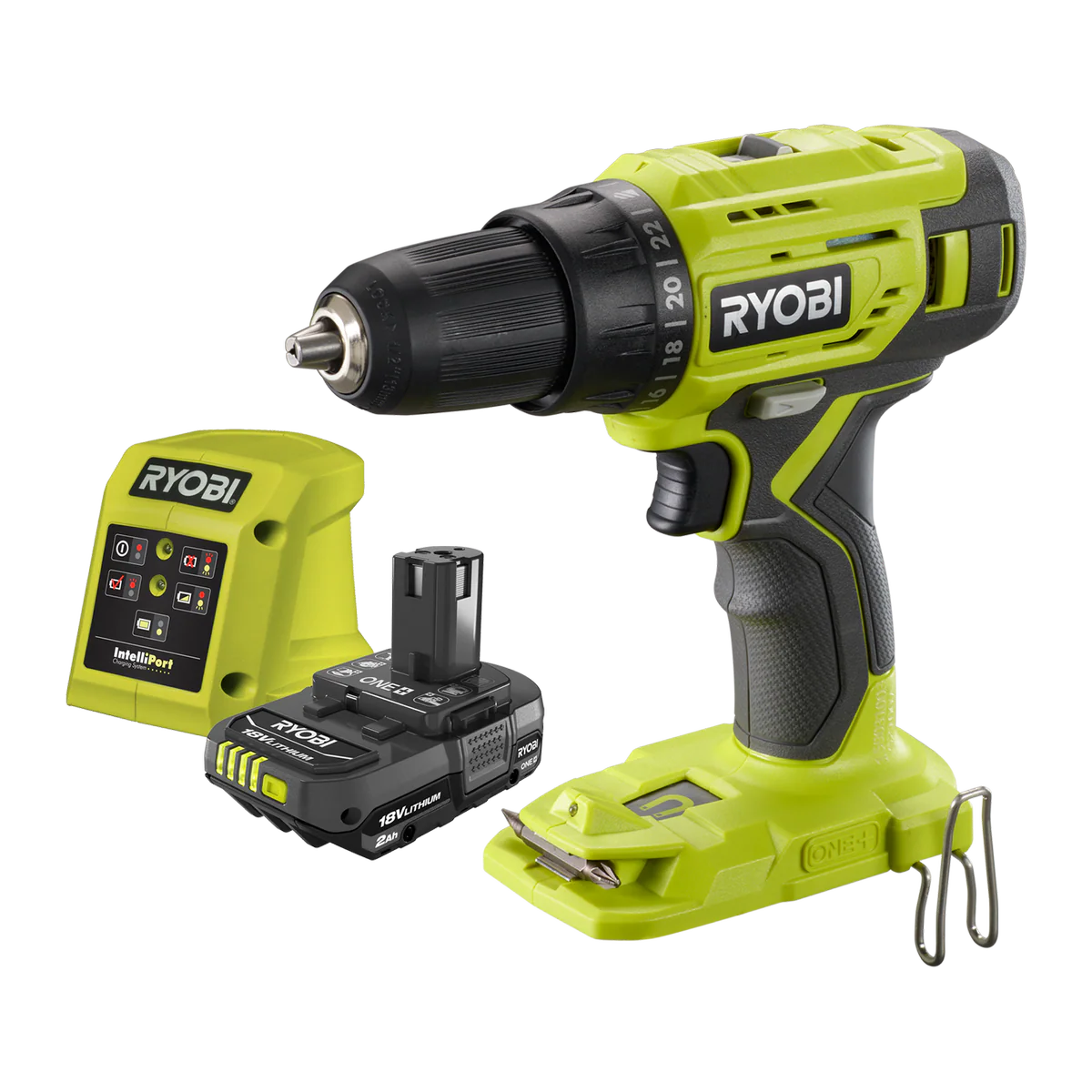Ryobi 18V ONE+ Drill Driver Starter Kit R18DD22