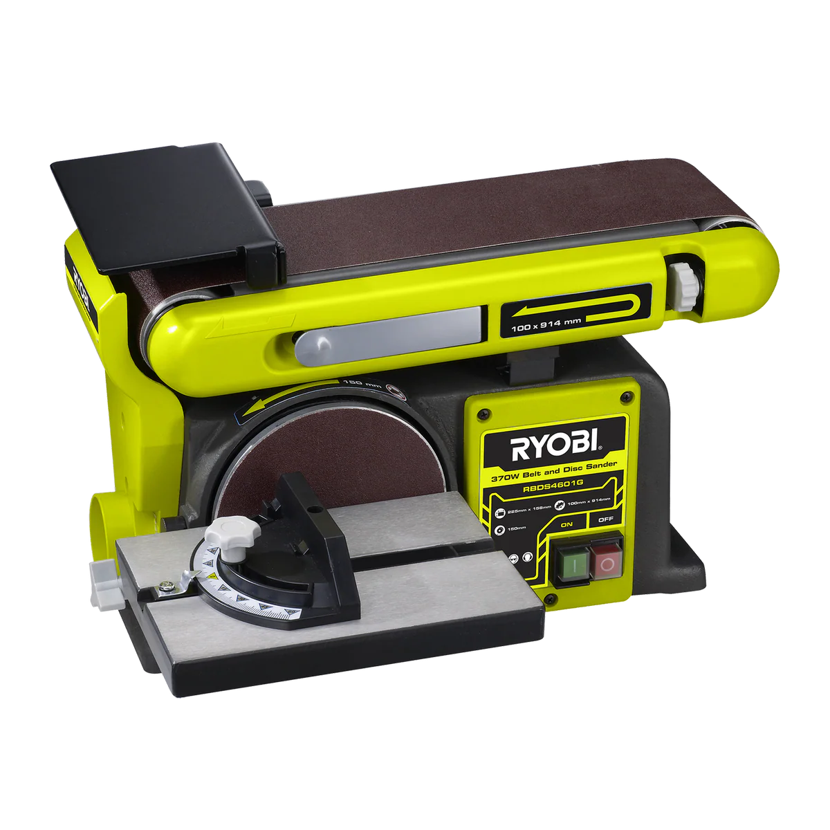 Ryobi Belt & Disc Sander 370W for Wood Finishing