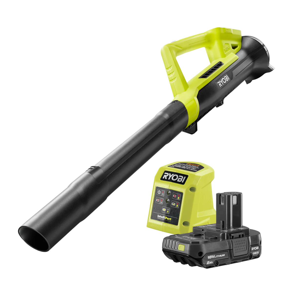 Ryobi ONE+ 18V 200CFM Jet Blower Kit with 2Ah Battery