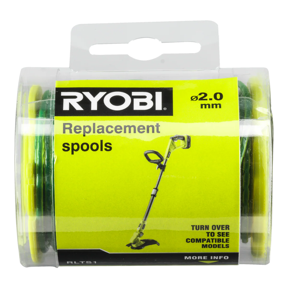 Ryobi Whisper Series 2mm Trimmer Line 3 Pack