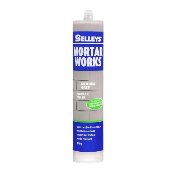 Selleys Mortar Works Mortar Filler [Medium Grey]