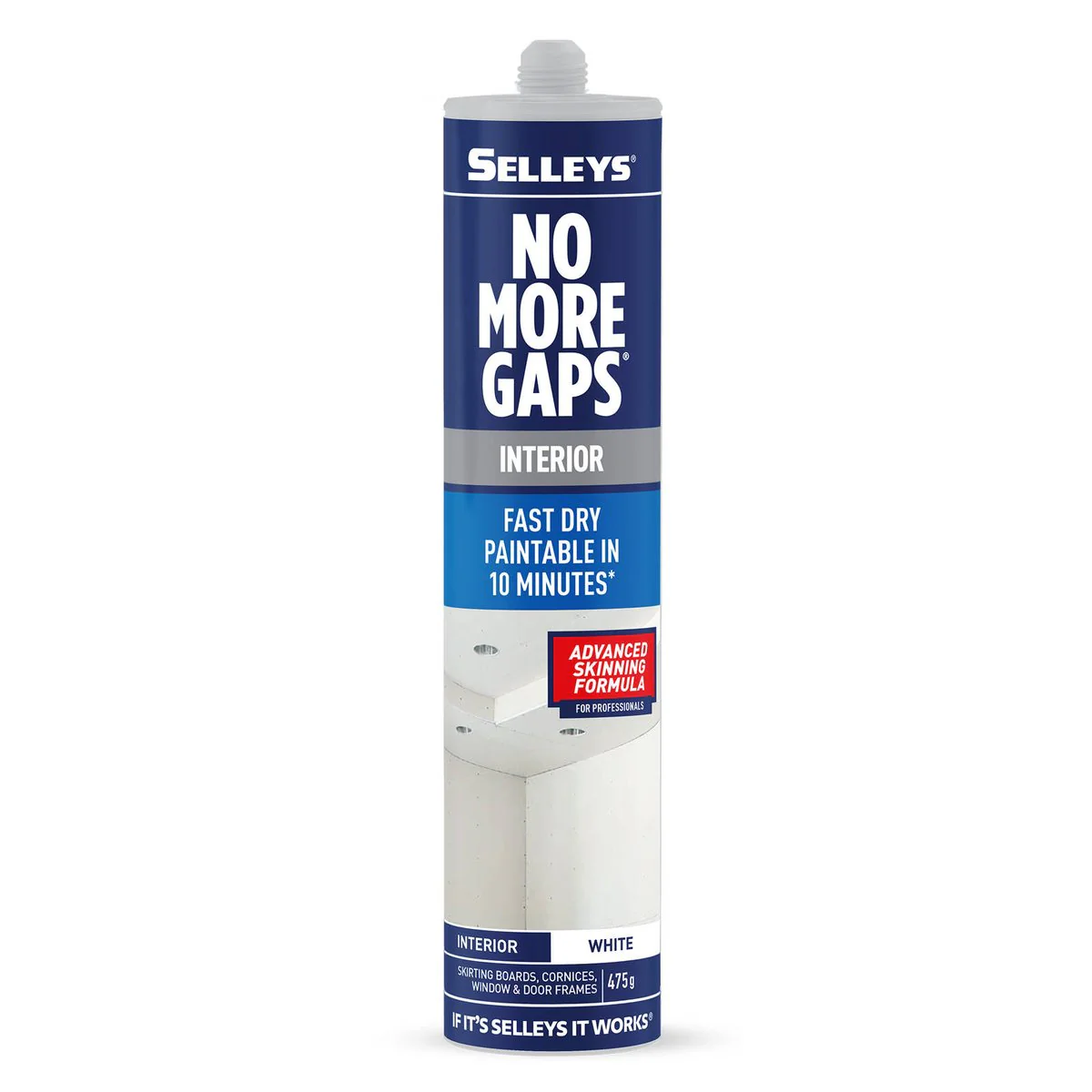 Selleys No More Gaps Filler Sealant Fast Dry [White]
