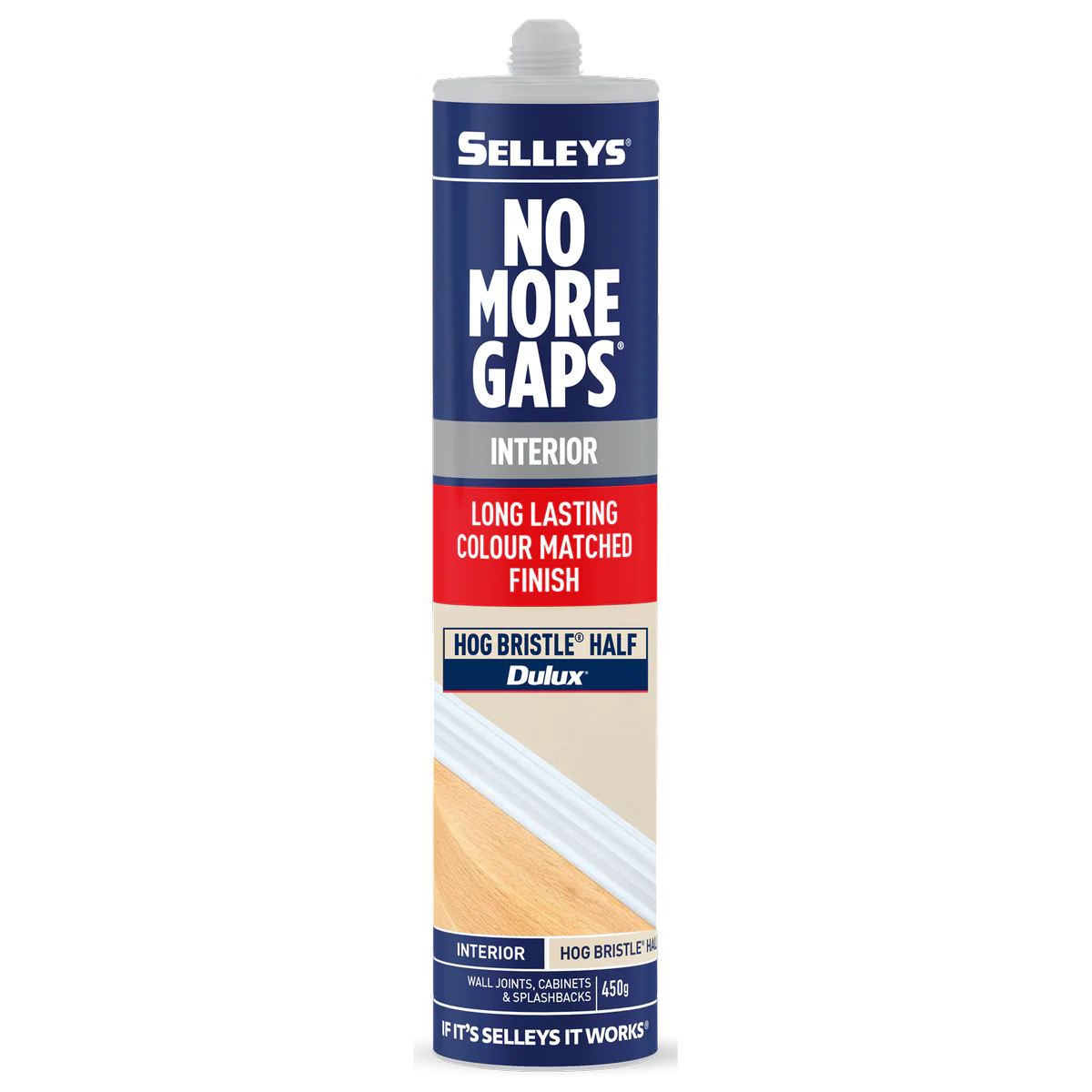 Selleys No More Gaps Interior Hog Bristle Half 450g
