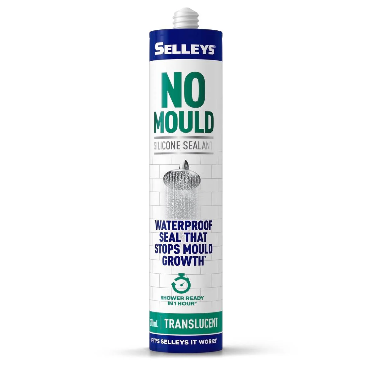 Selleys No Mould Silicone Sealant Waterproof [Translucent]