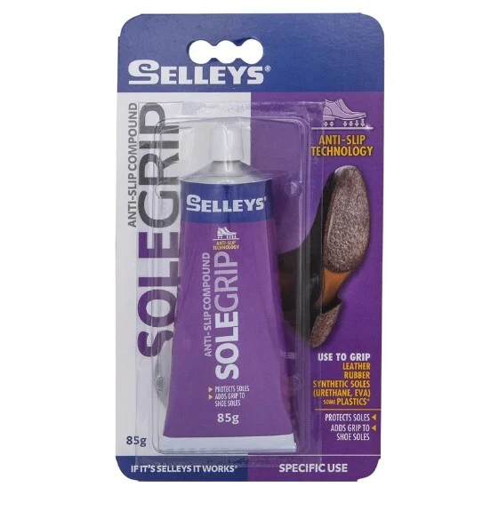 Selleys SoleGrip Anti Slip Adds Grip to Shoes Soles 85g