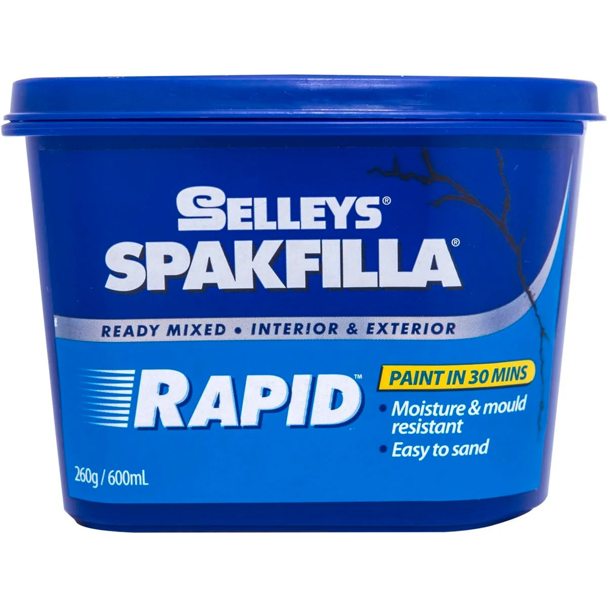 Selleys SPAKFILLA Ready Mixed Lightweight Filler Rapid 30 min 260g