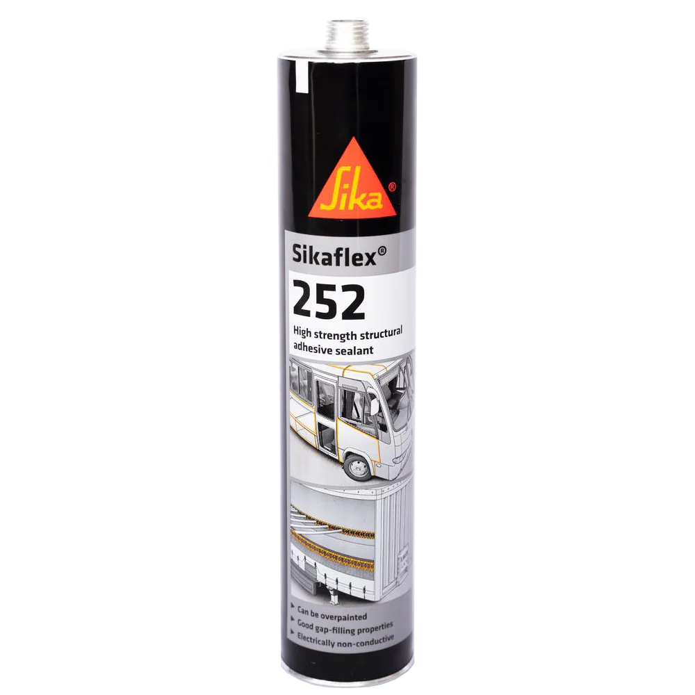 Sika Sikaflex 252 High Strength Structural Adhesive Sealant [Black]
