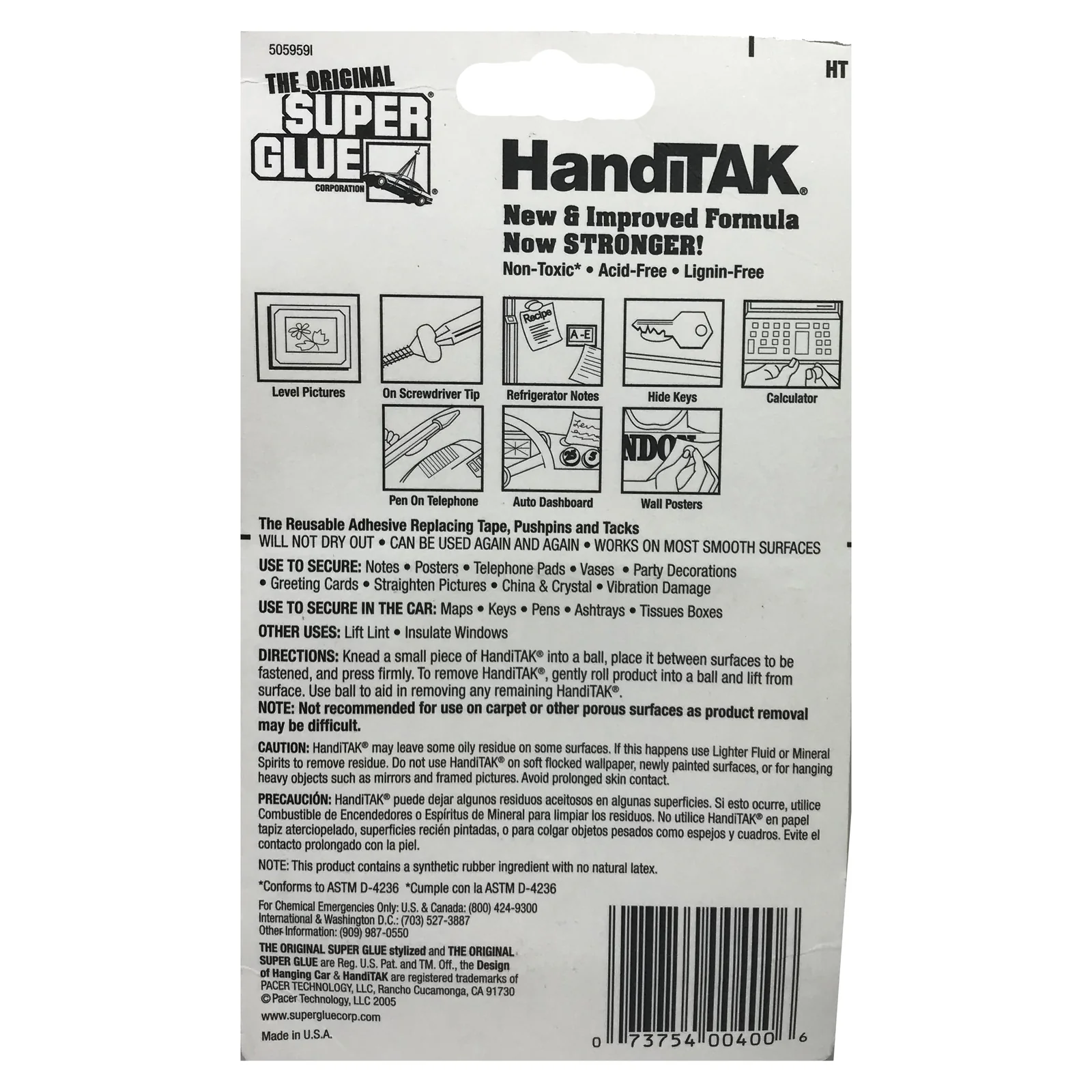 The Original Super Glue HandiTak The Reusable Adhesive 28g - Image 2