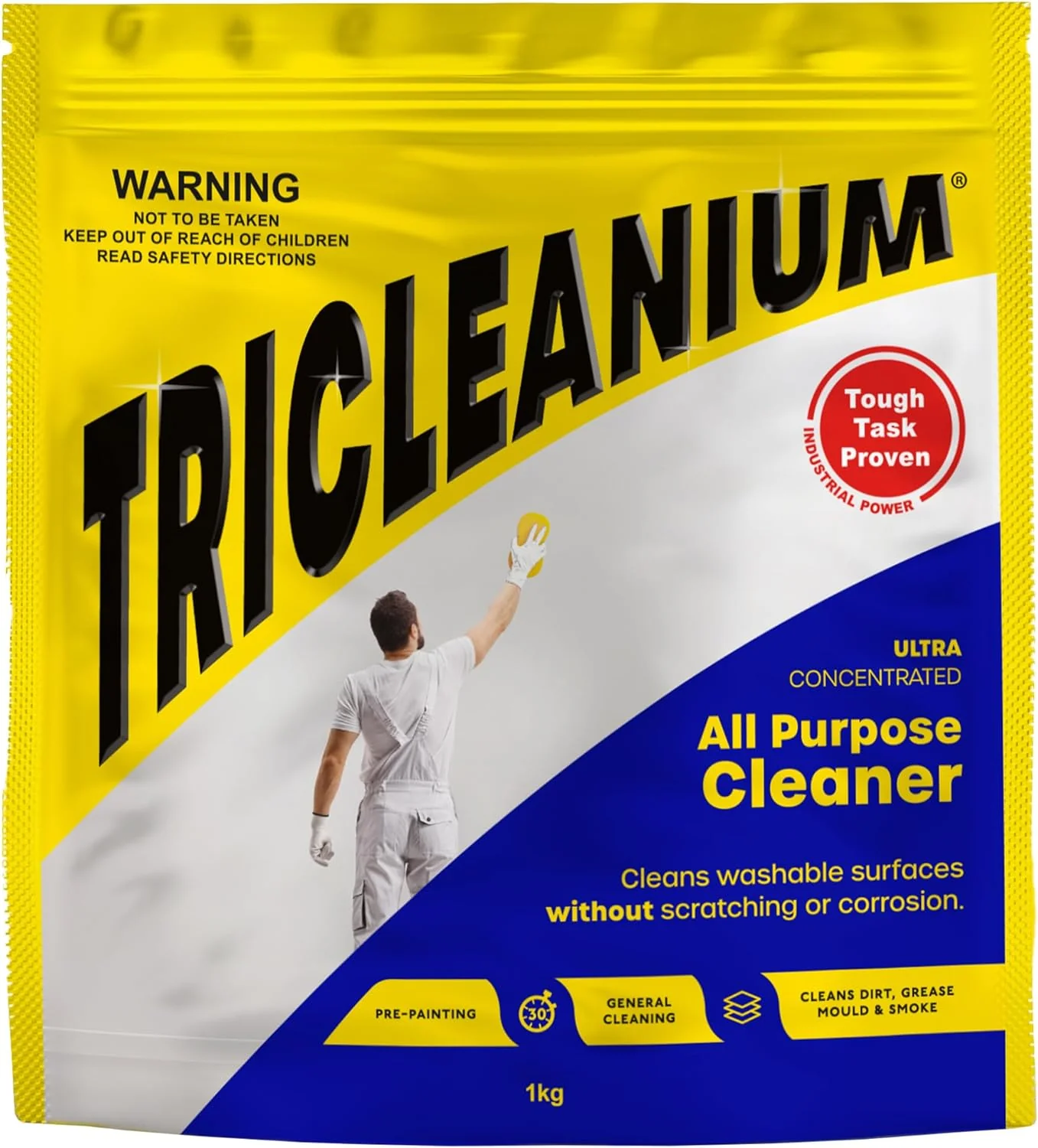 Tricleanium Ultra Concentrated Cleaner Sugar Soap makes 100 Lts 1Kg