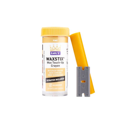 Earl's Waxstix Timber repair wax touch-up crayons